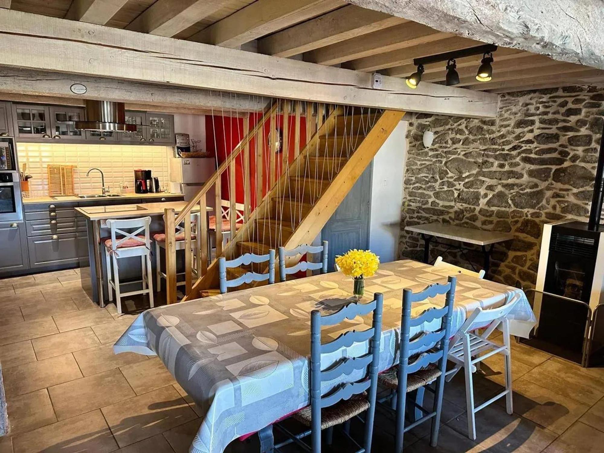 Chalet Confortable A Ascou Avec Vue Sur La Montagne Ngoại thất bức ảnh